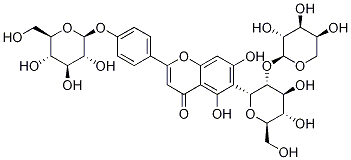 6-(2-O-alpha-L-Arabinopyranosyl-beta-D-glucopyranosyl)-2-[4-(beta-D-glucopyranosyloxy)phenyl]-5,7-dihydroxy-4H-1-benzopyran-4-one