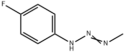 1-(4-Fluorophenyl)-3-methyltriazene Struktur