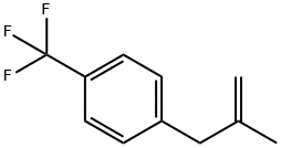 2-METHYL-3-[(4-TRIFLUOROMETHYL)PHENYL]-1-PROPENE Struktur