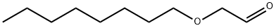 OCTYL OXY-ACETALDEHYDE Struktur