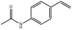 N-(4-VINYL-PHENYL)-ACETAMIDE Struktur