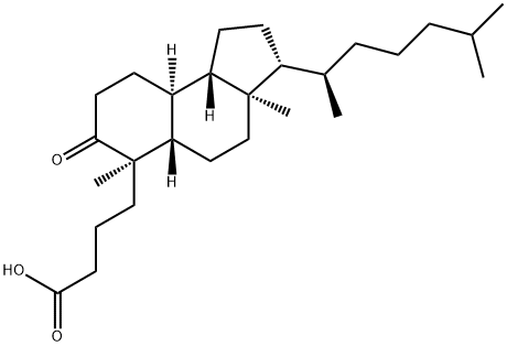 5-Oxo-4,5-secocholestan-4-oic acid Struktur