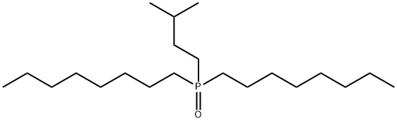 dioctylisopentylphosphine oxide Struktur