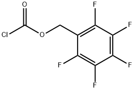 2,3,4,5,6-PENTAFLUOROBENZYL CHLOROFORMATE Struktur