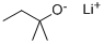 Lithium  2-methyl-2-butoxide,  Lithium  tert-amylate,  Lithium  tert-pentoxide,  Lithium  tert-pentyloxide Struktur