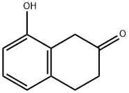 8-Hydroxy-2-tetralone Struktur