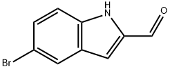 5-BROMO-1H-INDOLE-2-CARBALDEHYDE Struktur