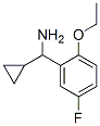 Benzenemethanamine, alpha-cyclopropyl-2-ethoxy-5-fluoro- (9CI) Struktur