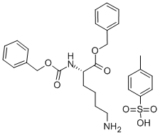 Z-L-LYSINE BENZYL ESTER 4-TOLUENESULFONATE SALT Struktur