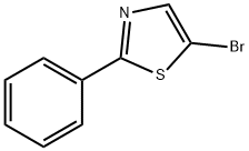 5-BROMO-2-PHENYLTHIAZOLE Struktur