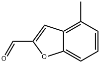 2-Benzofurancarboxaldehyde,  4-methyl- Struktur