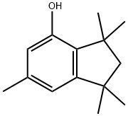 1,1,3,3,6-pentamethylindan-4-ol  Struktur