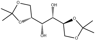 1,2:5,6-di-O-isopropylidene-D-glucitol Struktur