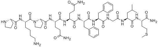 SUBSTANCE P (2-11) Struktur