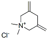 1,1-dimethyl-3,5-dimethylenepiperidinium chloride Struktur