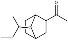 Ethanone, 1-[7-(1-methylpropylidene)bicyclo[2.2.1]hept-2-yl]- (9CI) Struktur