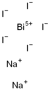 bismuth disodium pentaiodide Struktur