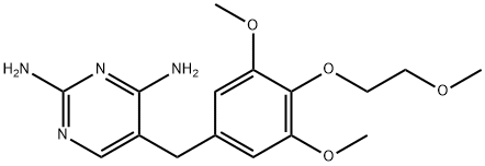 tetroxoprim Struktur