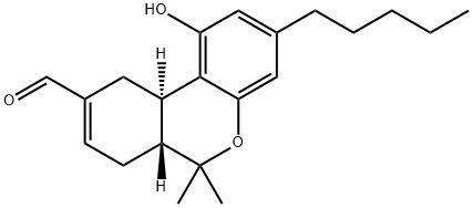 11-oxo-delta(8)-tetrahydrocannabinol Struktur