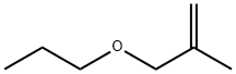 2-Methyl-3-propyloxy-1-propene Struktur