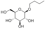 BUTYL-BETA-D-GLUCOPYRANOSIDE Struktur