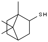 1,7,7-trimethylnorbornane-2-thiol Struktur