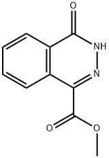 4-OXO-3,4-DIHYDRO-PHTHALAZINE-1-CARBOXYLIC ACID METHYL ESTER Struktur