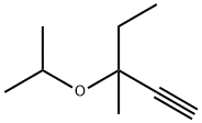 3-Methyl-3-(1-methylethoxy)-1-pentyne Struktur