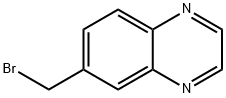 6-(bromomethyl)quinoxaline Struktur