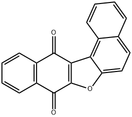 Dinaphtho[2,1-b:2',3'-d]furan-8,13-dione Struktur