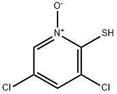 2-Pyridinethiol,3,5-dichloro-,1-oxide(9CI) Struktur