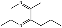 Pyrazine, 2,3-dihydro-2,5-dimethyl-6-propyl- (9CI) Struktur