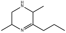 Pyrazine,  1,2,5,6-tetrahydro-2,5-dimethyl-3-propyl- Struktur