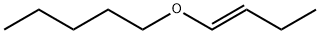 1-[(E)-1-Butenyloxy]pentane Struktur