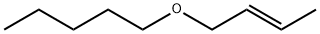 1-[(E)-2-Butenyloxy]pentane Struktur