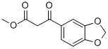 3-BENZO[1,3]DIOXOL-5-YL-3-OXO-PROPIONIC ACID METHYL ESTER Struktur