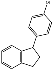 4-(1-INDANYL)PHENOL Struktur