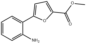 5-(2-AMINO-PHENYL)-FURAN-2-CARBOXYLIC ACID METHYL ESTER Struktur