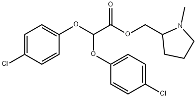 Biclofibrate Struktur