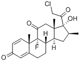 Clobetasone Struktur