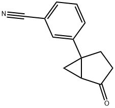 Benzonitrile, 3-(4-oxobicyclo[3.1.0]hex-1-yl)- (9CI) Struktur