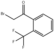 2-(TRIFLUOROMETHYL)PHENACYL BROMIDE Structure