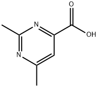 4-Pyrimidinecarboxylicacid,2,6-dimethyl-(6CI,7CI,9CI) Struktur