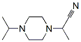 1-Piperazineacetonitrile,-alpha--methyl-4-(1-methylethyl)-(9CI) Struktur