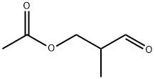 2-formyl-2-methylethyl acetate Struktur