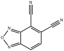 2,1,3-Benzoxadiazole-4,5-dicarbonitrile Struktur