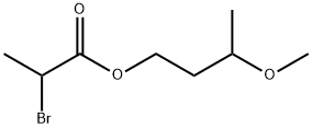 3-methoxybutyl 2-bromopropanoate Struktur