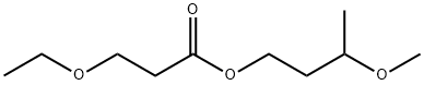 3-methoxybutyl 3-ethoxypropanoate Struktur