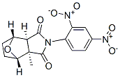 (3aR,7aα)-2-(2,4-Dinitrophenyl)-3a,4,5,6,7,7a-hexahydro-3aα-methyl-4β,7β-epoxy-1H-isoindole-1,3(2H)-dione Struktur