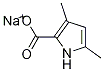 sodiuM 3,5-diMethyl-1H-pyrrole-2-carboxylate Struktur